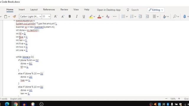 Java Change Return Program for beginners! смотреть онлайн