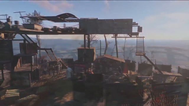 Fallout 4. Постройка базы и крафт смотреть онлайн