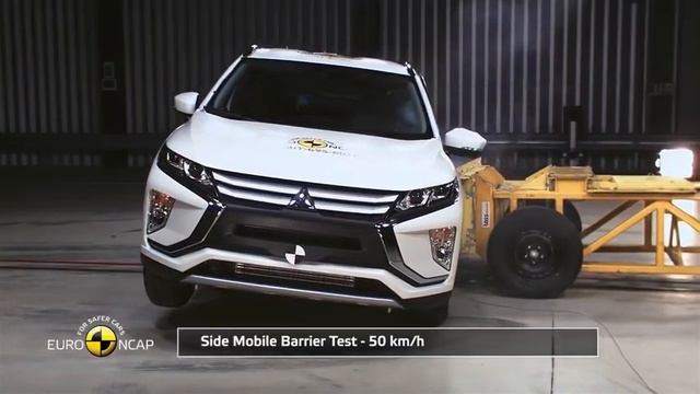Crash Test of Mitsubishi Eclipse Cross 2018 смотреть онлайн