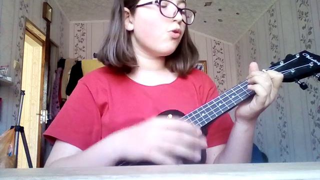 МУККА - Девочка с каре | кавер на укулеле смотреть онлайн