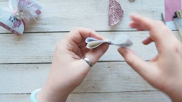 Бантики "Мамин котик" с термонаклейками. Как перевести наклейку на фетр ?How to transfer a sticker? смотреть онлайн