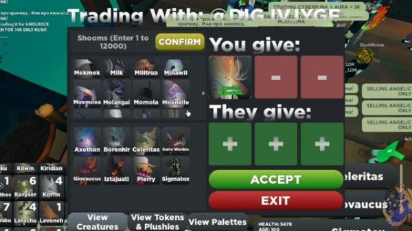 TRADING MIJUSUIMA! ?? ||Creatures of Sonaria