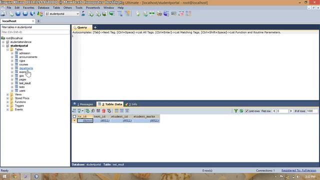 26 - Student Portal in PHP/MySQL (Pashto) смотреть онлайн