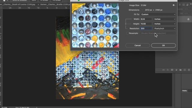 Changing DPI in Photoshop смотреть онлайн