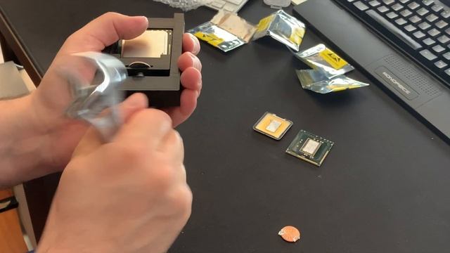 CPU Deliding using 3D printed tool on Ebay- for X5675, X5680, X5690. смотреть онлайн