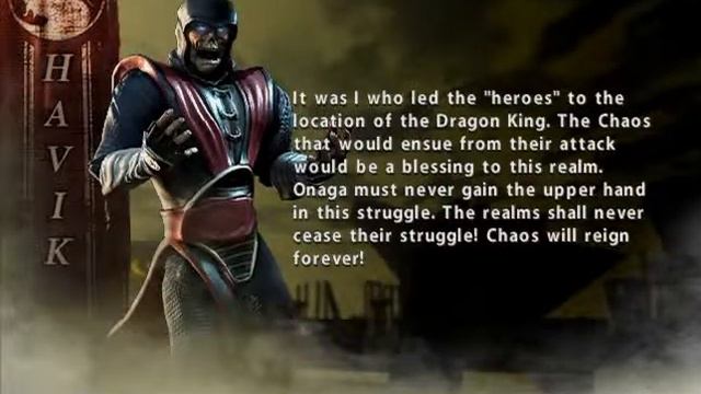 Mortal Kombat Deception - Playstation 2 & Xbox & GameCube - Havik - Biography - Part 2 смотреть онлайн