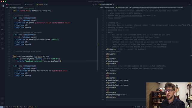 Clojure Queues with RabbitMQ смотреть онлайн