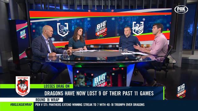 Michael Ennis fumes over the Dragons resting Ben Hunt | Big League Wrap смотреть онлайн