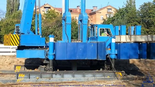 Вдавливание свай - Фундаментспецбуд - 28.09.12 смотреть онлайн