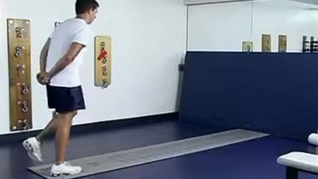Single Leg Hop for Distance Test // Прыжок на одной ноге. смотреть онлайн