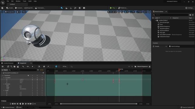5-1.The Unreal masterclass Introduction to Sequencer смотреть онлайн
