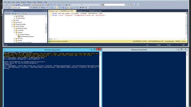 SQL Server Service Broker and RabbitMQ смотреть онлайн