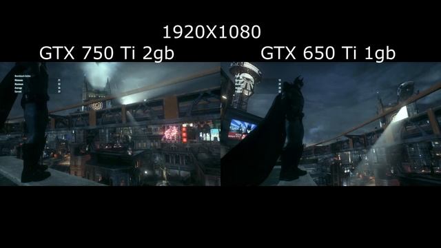 GTX 650 Ti vs GTX 750 Ti | i5 4460 | Batman Arkham Knight Latest Patch | Windows 10 | Benchmark смотреть онлайн