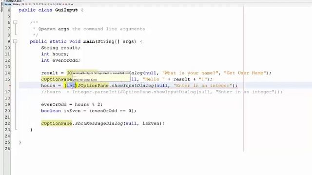 Java Swing and Modulo смотреть онлайн
