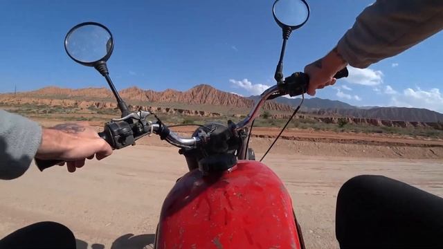 Bishkek to Karakol on Иж Планета motorcycle ?? смотреть онлайн