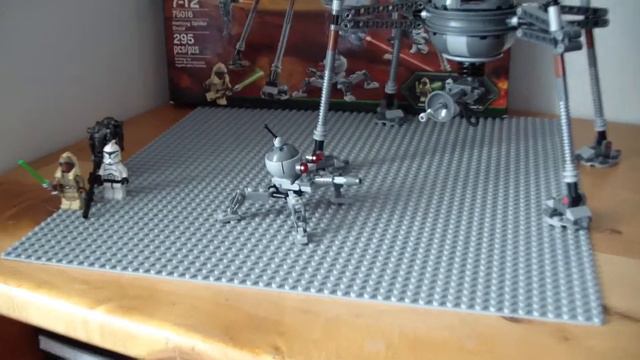 LEGO Star Wars Homing Spider Droid 75016 Review смотреть онлайн