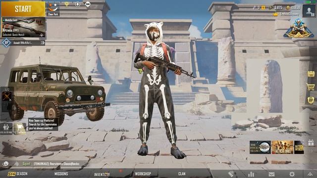 PUBG Mobile v0.19.0.13913 (Gameloop) - "Tactical Drill" Event. All rewards obtained (2020.08.27) смотреть онлайн