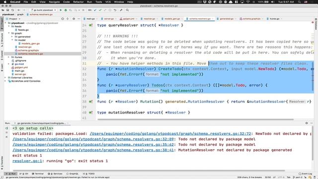 Learn Go by building small projects - P02EP02 Using GQLGen for the GraphQL Layer смотреть онлайн