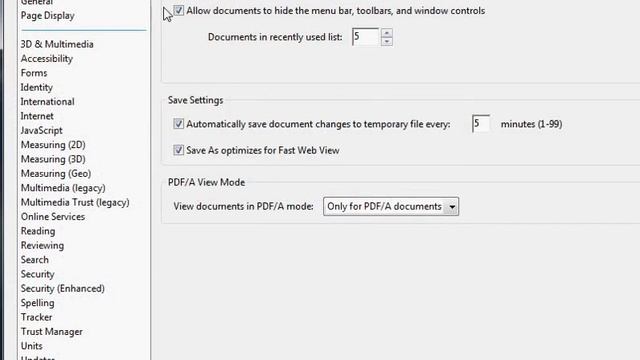Change Preferences in Adobe Reader смотреть онлайн