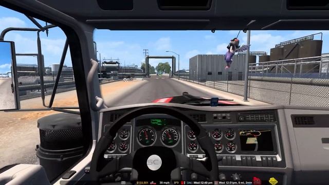 American Truck Simulator Realistic Economy Ep 171 Through New Mexico and we ditch the trailer смотреть онлайн