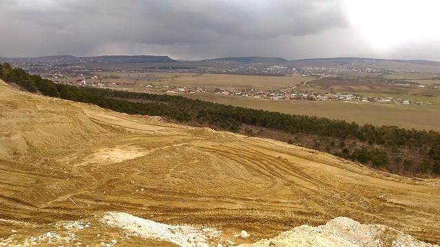 Участок будущей объездной автодороги Дубки – Левадки смотреть онлайн