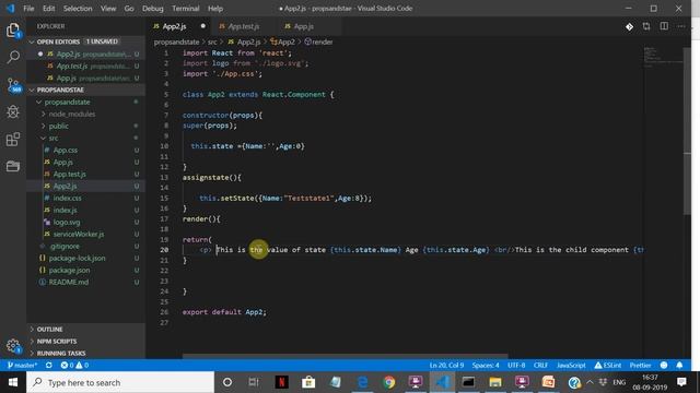 Free React course for Beginners part 3 state смотреть онлайн