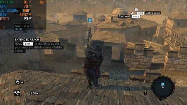 Assassin's Creed Revelations full game with Nvidia MX 130 (The Hook Blade) Part 8 смотреть онлайн