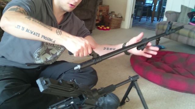 A&K PKM quick release barrel change смотреть онлайн
