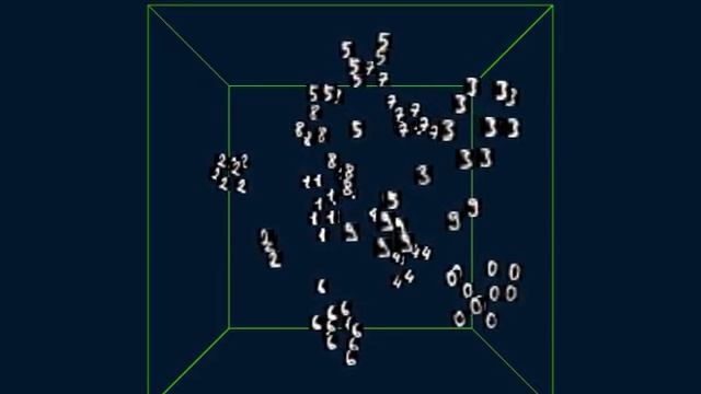 100 digits t-SNE смотреть онлайн