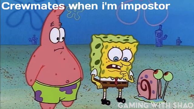 Among Us Portrayed by SpongeBob смотреть онлайн