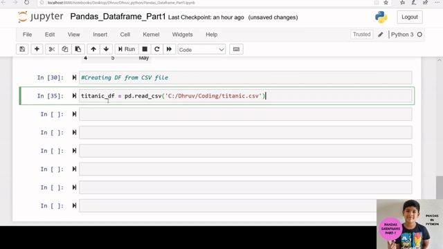Pandas in Python|#2_Pandas Dataframe |Part1 смотреть онлайн