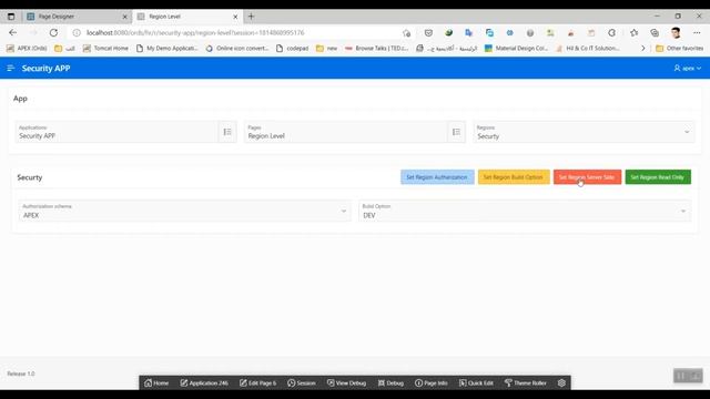 How to change Region Serveer Side Condition on runtime in Oracle APEX with ( English subtitle ) смотреть онлайн