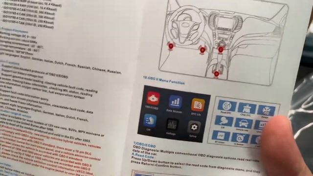 Unboxing AMTIFO OBD2 Scanner Auto Check Car Engine смотреть онлайн