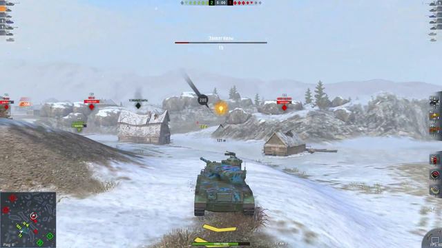 №6 Type 61 Blitz (Бой корявый, но ИС-3 после боя минут 20 психовал) смотреть онлайн