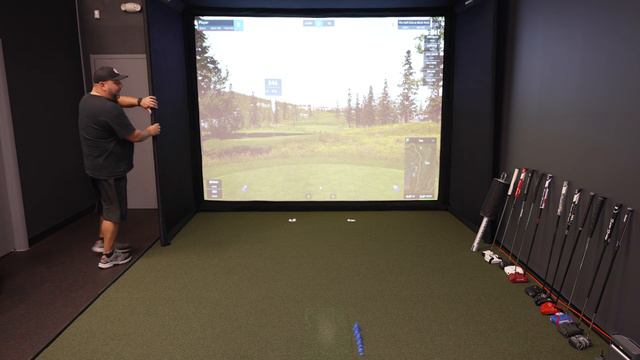 The G.O.A.T. of all Golf Simulator Screens and Enclosures? смотреть онлайн