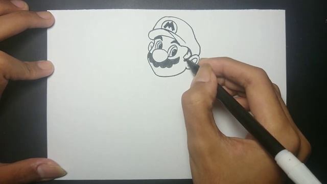 How to Draw Mario from Super Mario смотреть онлайн