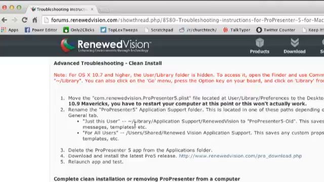 ProPresenter 5 Tutorial: Troubleshooting when ProPresenter doesn't load on a Mac смотреть онлайн