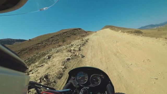 Поездка на мыс Меганом! Kawasaki KLE 250 Anhelo. смотреть онлайн