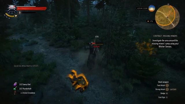 The Witcher 3 Wild Hunt DLC Missing miners (letting the troll live) смотреть онлайн