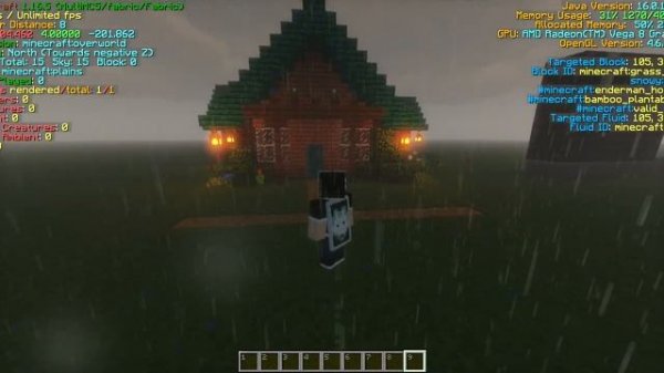 Minecraft  1 16 5  Shaders with Sodium using Iris mod