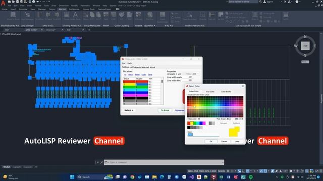 How to copy from AutoCAD to Excel | Cách copy từ AutoCAD sang Excel hiệu quả | AutoLISP Reviewer смотреть онлайн