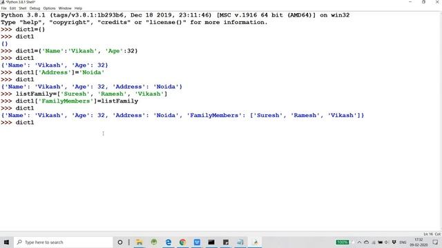 Python Part-7 Dictionaries смотреть онлайн