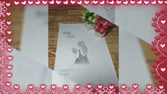How to make easy pencil sketches/latest sketches 2021/sketch bnane ka trika. смотреть онлайн