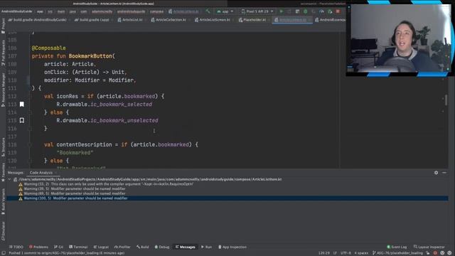 Placeholder Loading Screens With Jetpack Compose смотреть онлайн
