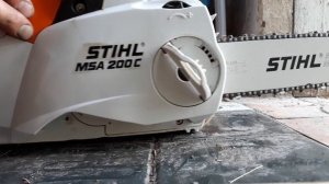 Аккумуляторная пила STIHL штиль MSA 200 C-BQ
