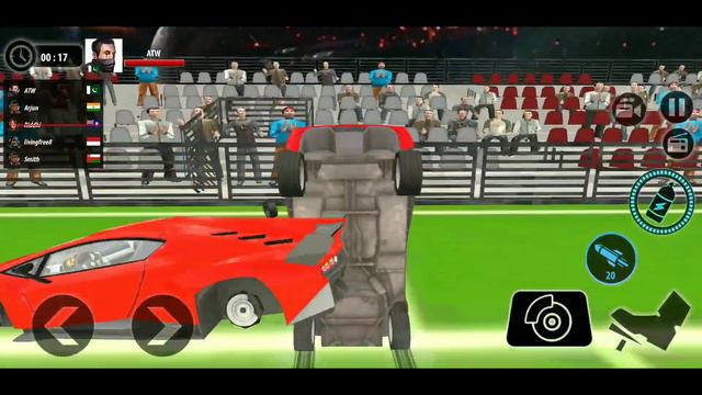Multiplayer Mood Impossible Car Stunt Extreme Driving Tracks _ Android Game Play