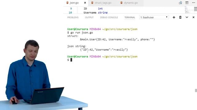 01 Распаковываем JSON смотреть онлайн