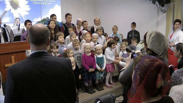 Любит мой Иисус меня   пение дети