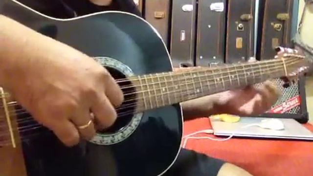 Ovation Standard Balladeer 1751 12string смотреть онлайн