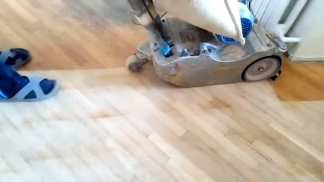 Как от циклевать паркет самому смотреть онлайн